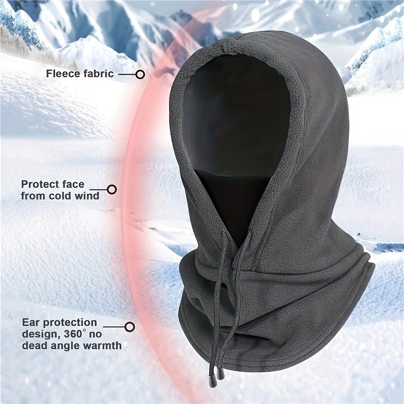 Unisex Polyester Balaclava Face Mask for Cold Weather Outdoor Activities