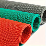 PVC Bath and Shower Safety Mat Waterproof Anti-Slip Geometric Design Easy to Clean