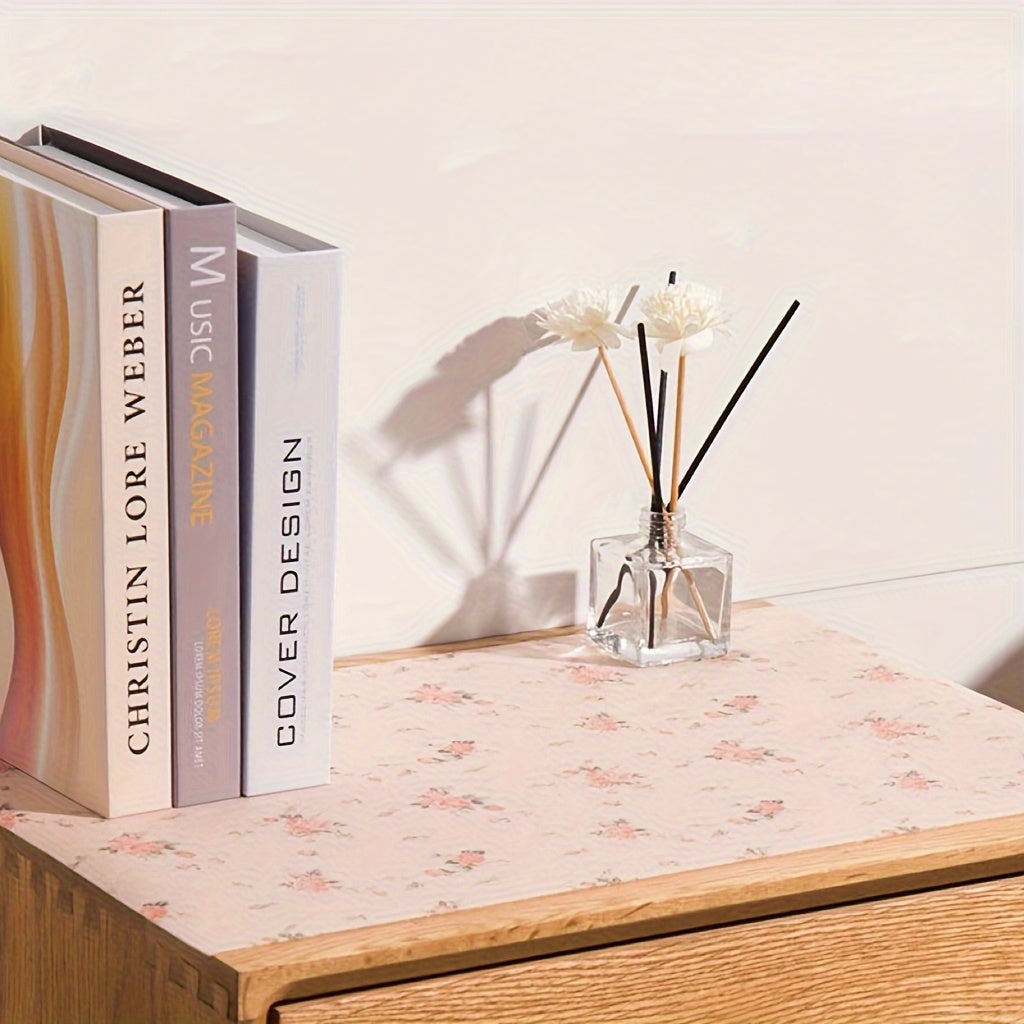 Водонепроницаемый и влагостойкий напечатанный коврик для шкафа. Нескользящий и маслостойкий коврик для ящиков шкафов, хранения обуви и организации пространства на кухне.