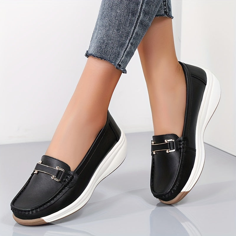 Zapatos planos tipo Mary Jane con cubierta de imitación para mujer, con borlas y diseño sin cordones