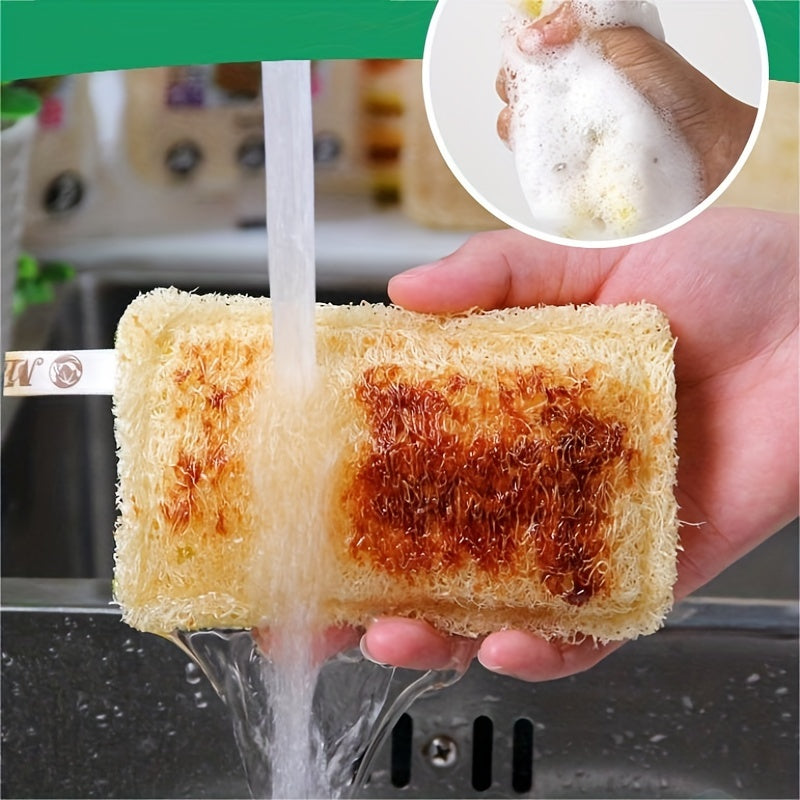Набор из 5 моющих губок из люфы, антипригарная масляная щетка, кухонная щетка
