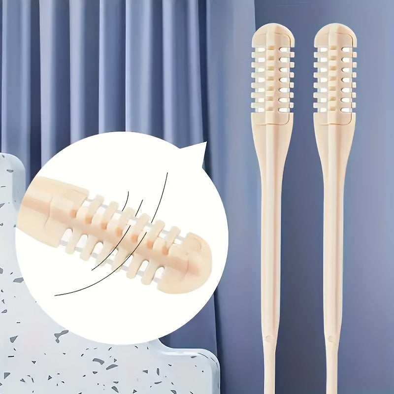 Мужской набор триммеров для носа из пластика 4 шт. 360° вращающийся с двойной лезвием