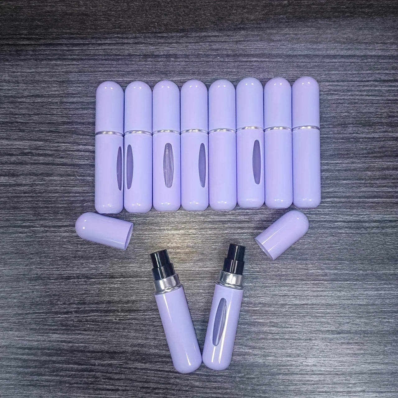 10 Pack 5ml Portable Perfume Atomizers Refillable Spray Bottles for Travel Oil Cologne