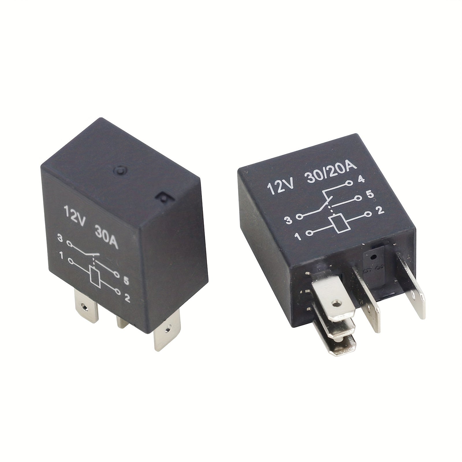 Universal 12V 30A Car Relay for High/Low Beams Air Conditioner Oil Pump