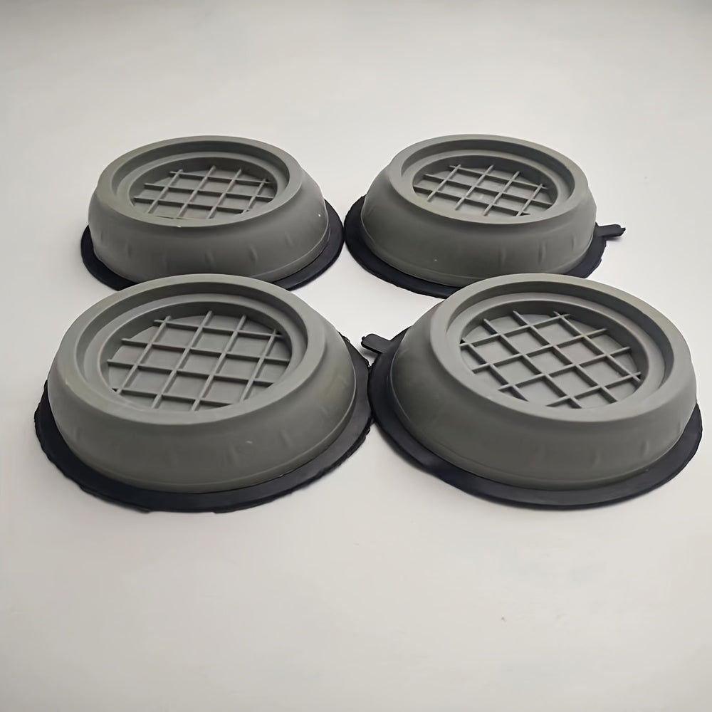 4-Pack Anti-Vibration Pads for Washer and Dryer Noise Reduction Floor Protection