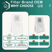 Kenmore Intuition yuqori sifatli HEPA changyutgich sumkalarining oltita dona qismi. Ushbu bardoshli nonwoven sumkalar changni yig'ish uchun mukammal bo'lib, BU4050, BU4021, BU4022, BU4020, BU4018, BU3040 kabi barcha Kenmore modellari bilan mos keladi.