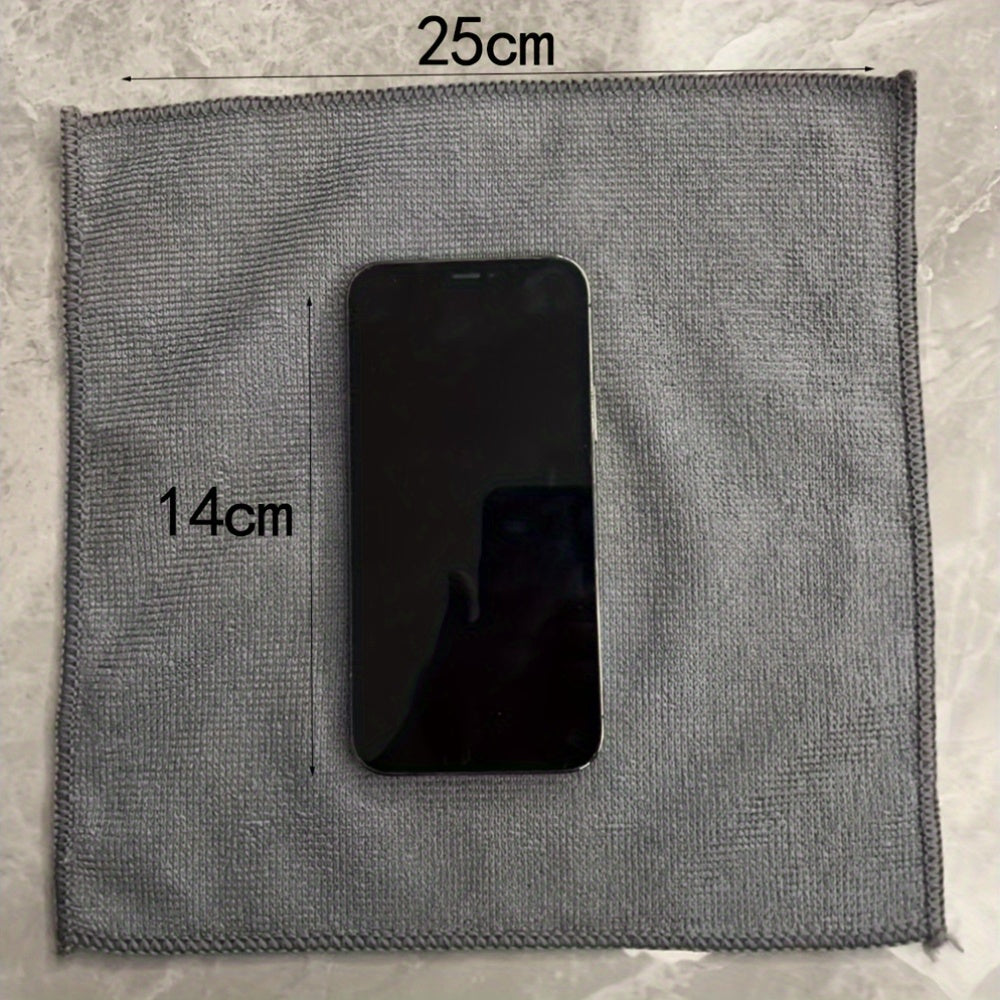 Mikrofiber Avtomobilni Yuvish Sochi Gri, To'qima Bo'lmagan, Shisha Tozalash uchun