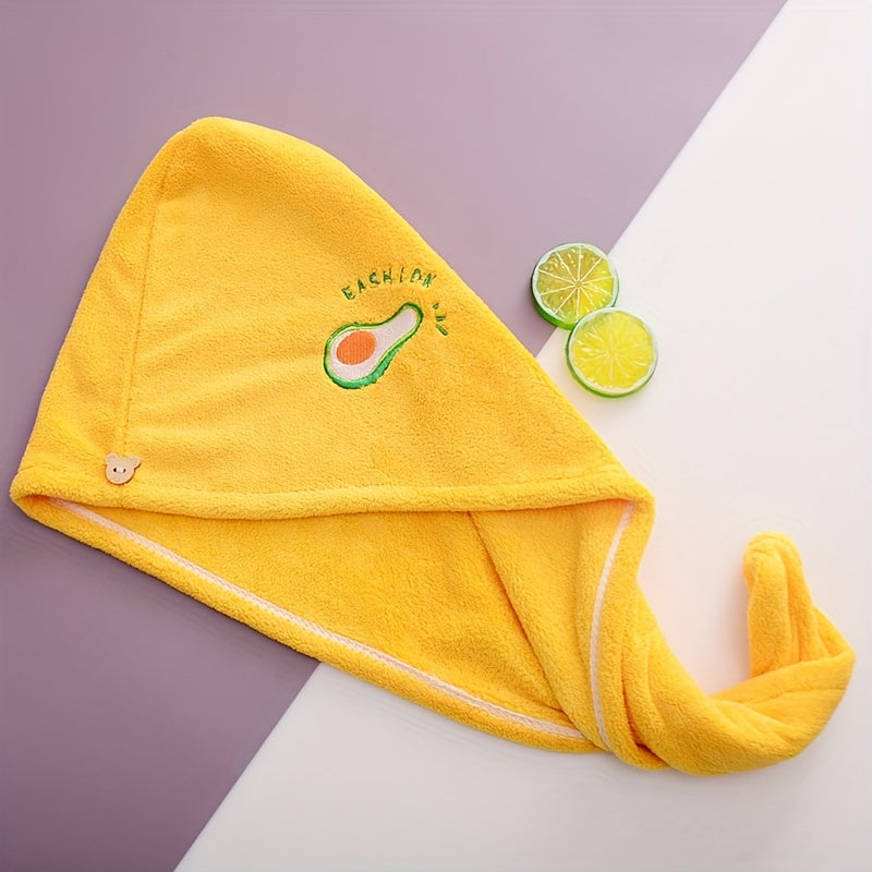 Hair Towel Quick Drying Embroidery Microfiber for Women and Men
