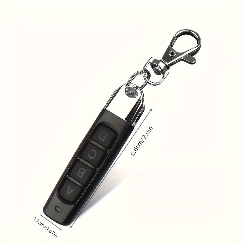 2pcs 433.92MHz Universal Garage Door Remote Control 4-Channel Wireless Key Fob