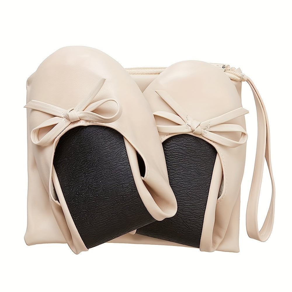 Women's Foldable Ballet Flats Wedding Party Roll-Up Slippers Comfortable Shoes