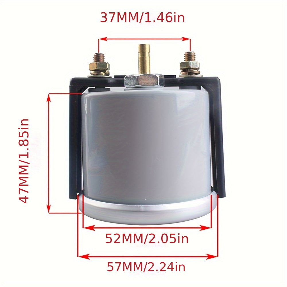 Universal Car Turbo Boost Gauge 52mm LED Smoke Lens Digital PSI Meter