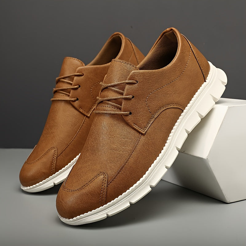 Мужские винтажные повседневные кроссовки с верхом из PU и подошвой из EVA