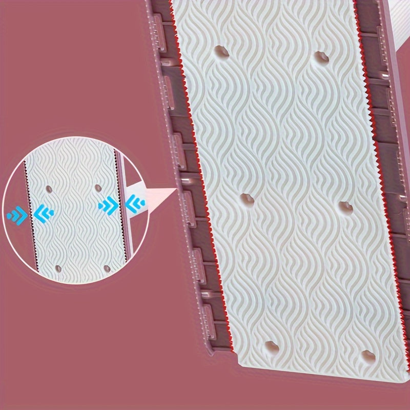 Hands-Free Automatic Flat Mop with Extendable Handle, Wet and Dry Use