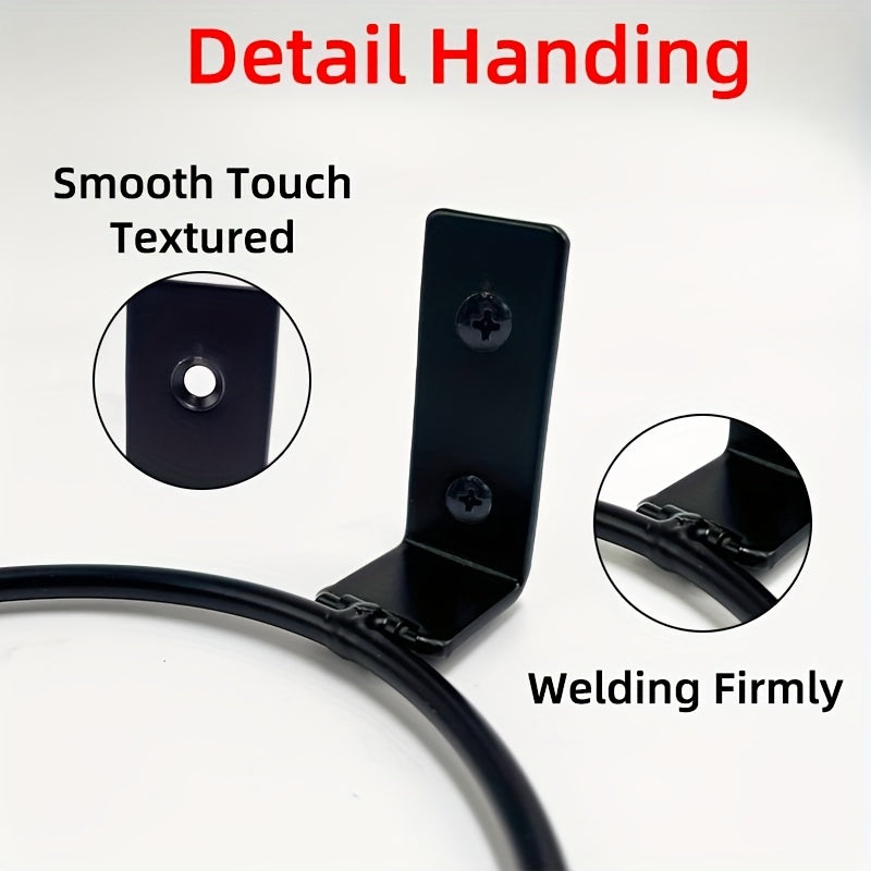 Metal Wall-Mount Plant Bracket with Heavy Load Capacity for Indoor Plants and Baskets