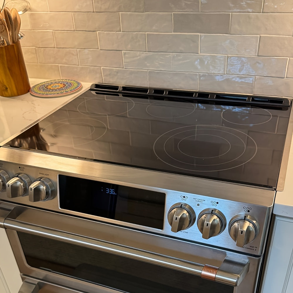 1 yoki 2 dona zanglamas po'latdan yasalgan pechka bo'shliqlarini yopuvchi qopqoq, pech yonidagi bo'shliqlarni to'ldiruvchi qopqoq | Pechka bezak to'plami, pechka usti va stolda himoya, Rojdestvo va Yangi yil uchun ideal sovg'a