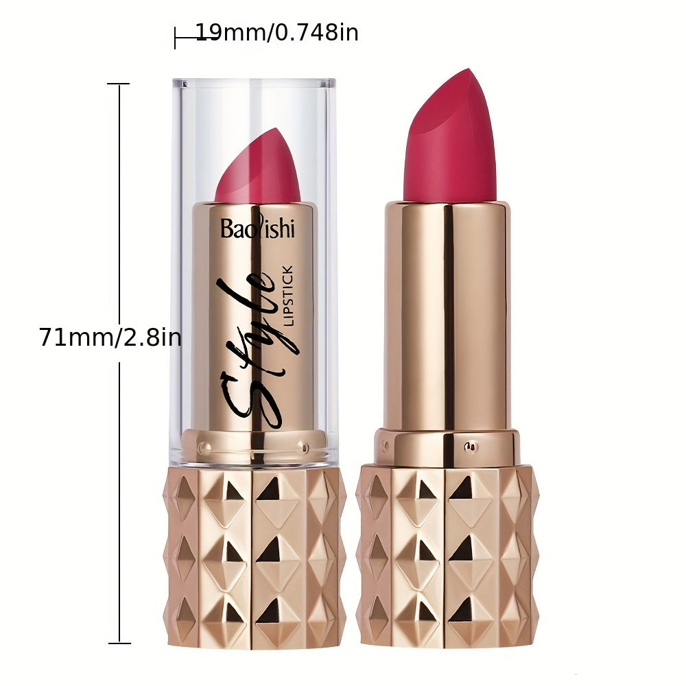 Set de labiales mate para mujer, resistente al agua, 4 colores, maquillaje de labios