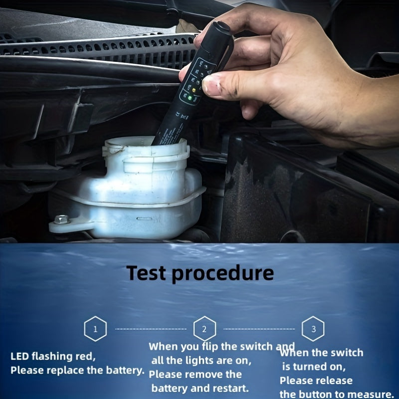 Универсальный тестер масла тормозной жидкости для автомобиля, инструмент для обслуживания