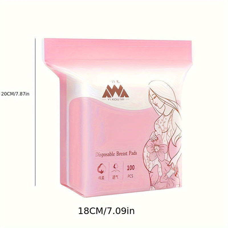 50 Pack Disposable Nursing Pads for Breastfeeding Ultra-Absorbent Soft and Thin