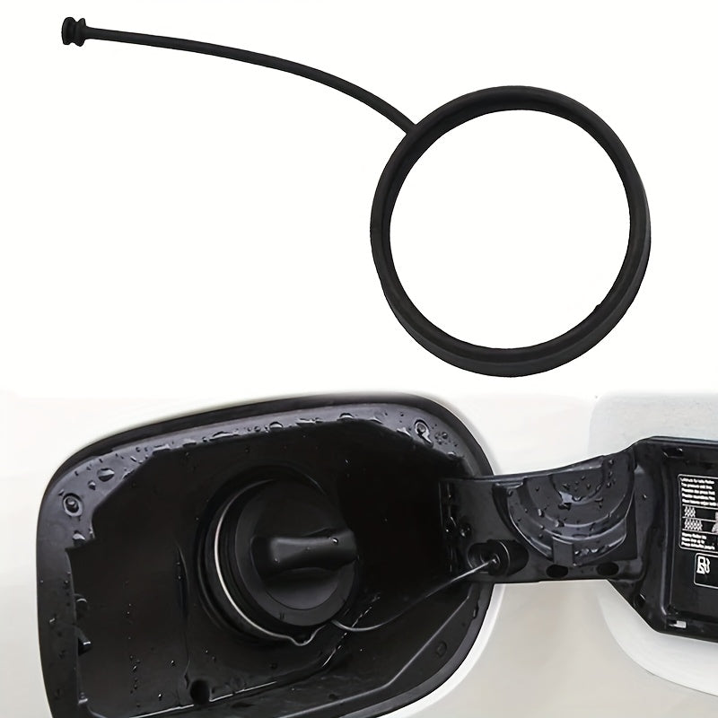 Universal Black Fuel Cap with Anti-Lost Rope for Car Fuel Tank