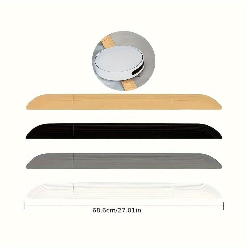 Eufy, Xiaomi, Roborock yoki iRobot changyutgichingizdagi Sill Bar Step Ramp Climbing Matni ushbu plastik almashtirish bilan osonlikcha almashtiring. Changyutgichning yopishqoq polga ulanishi sariq, qora, kulrang yoki oq rangda mavjud.