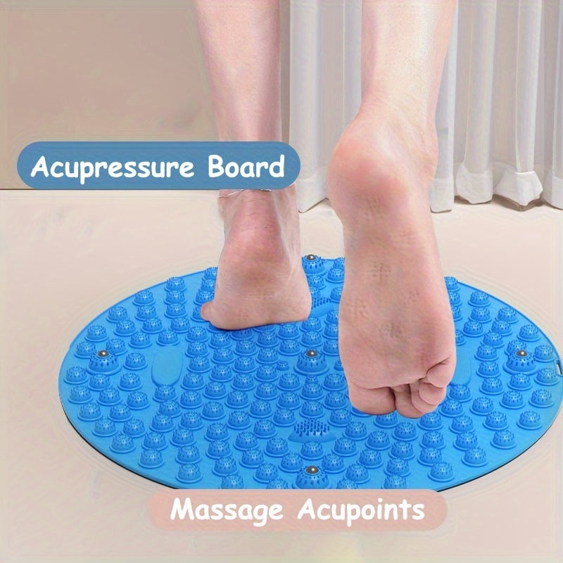 1 Taxta Massaji Matosi Uyda Foydalanish Uchun Akupressura Plitalari Bilan