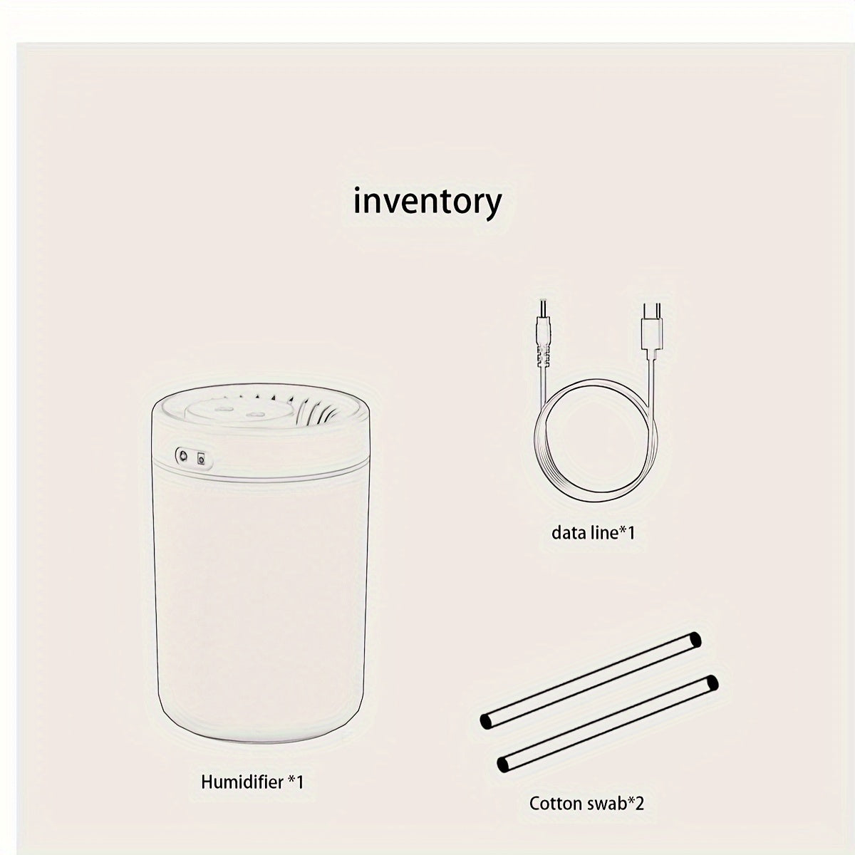 Двойной USB-насадка увлажнитель с ароматерапией: тихий, высокий выход тумана, стильный белый цилиндрический дизайн для дома и спальни.