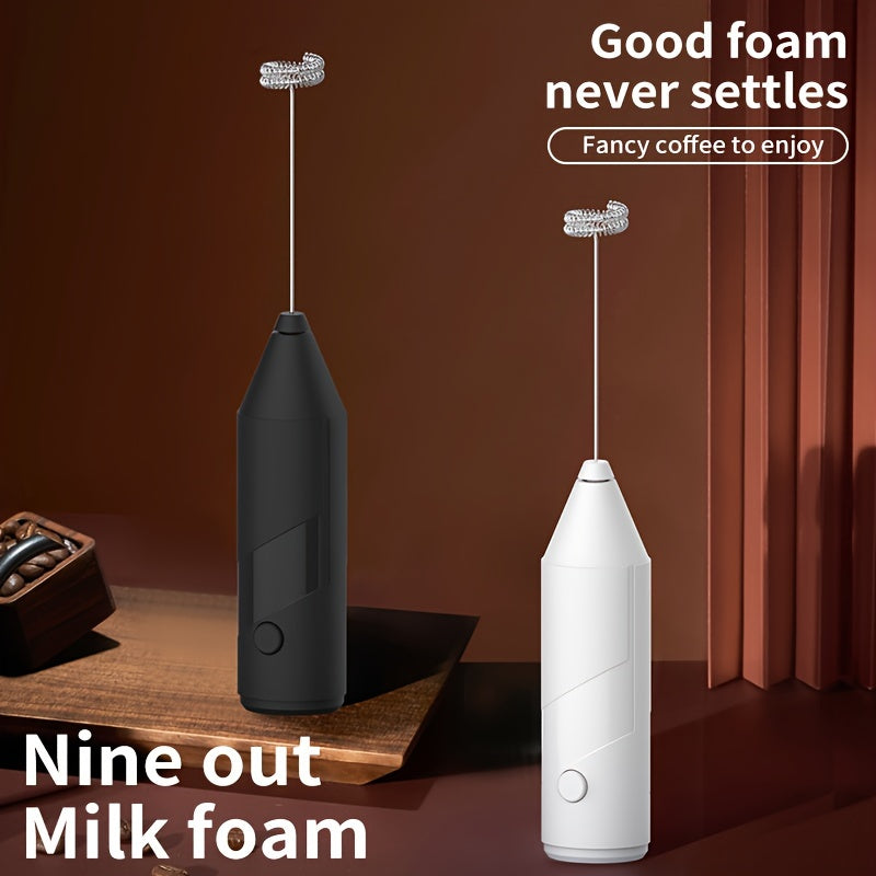 Electric Handheld Milk Frother for Lattes Cappuccinos Hot Chocolate