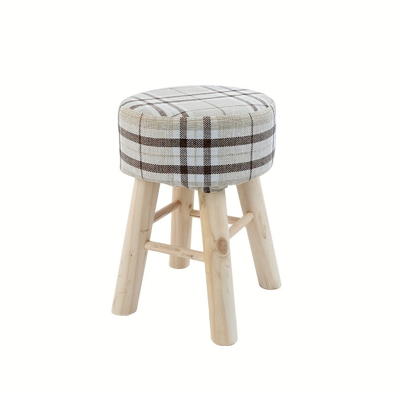 Klassik yog'och makiyaj stuli, zamonaviy, oddiy dizaynga ega, ko'p rangli mustahkam yog'och stul, yotoqxona uchun mo'ljallangan. Oshxona, hammom, ofis stoli saqlash va tashkil etish uchun mos.