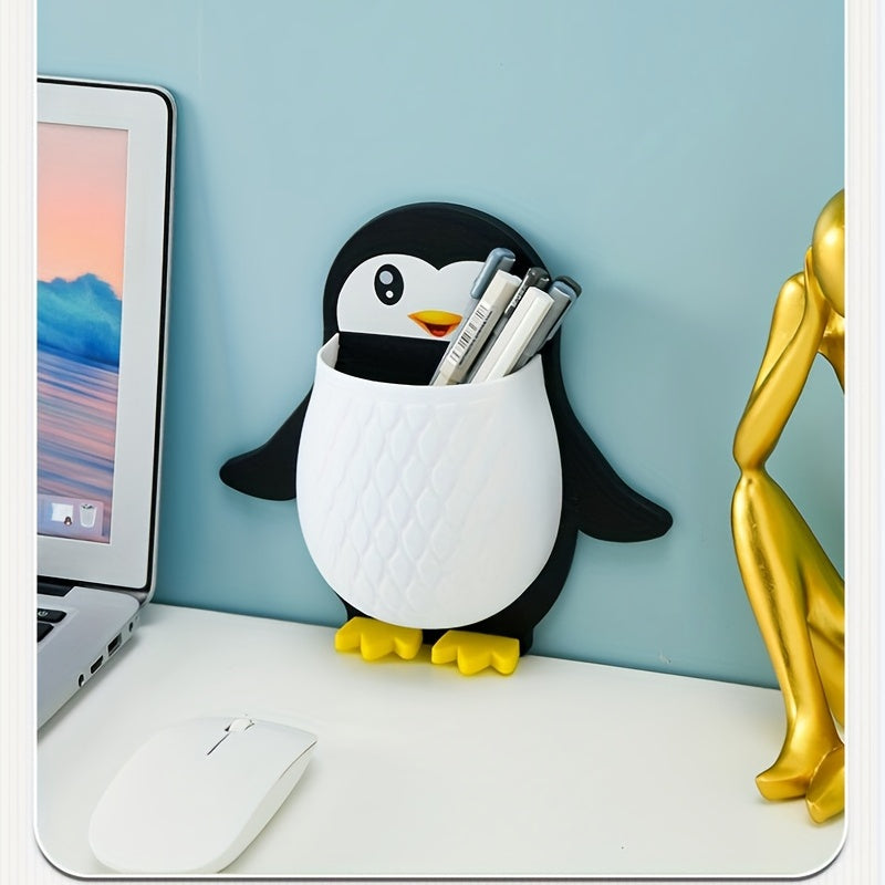 1 dona Pingvin saqlash tokchasi, Makiyaj saqlash qutisi, Yotoqxona hammom tashkilotchisi, Devorga o'rnatiladigan yotoq yonidagi saqlash, Zarur uy buyumlari