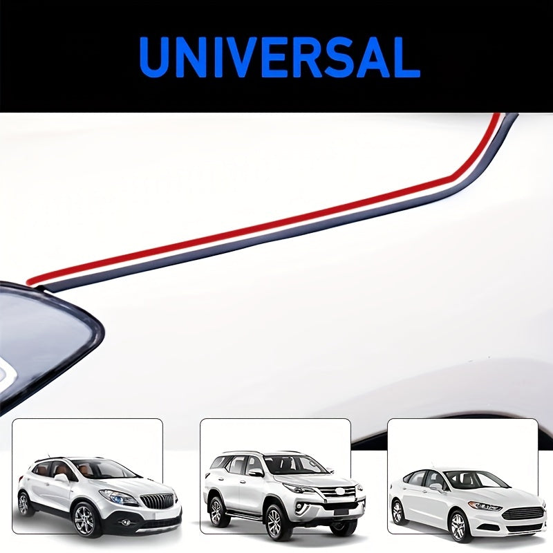 Universal Waterproof Rubber Car Hood Sealing Strip Noise-Reducing Gasket