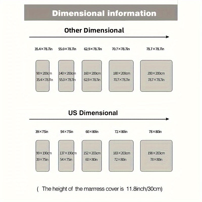 Fitted Sheet Set for 2/3 Bed Waterproof Deep Pocket Pillowcases Bedroom Guest Hotel