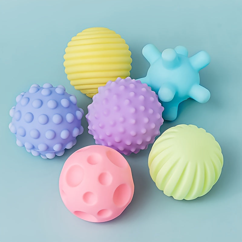 Soft Rubber Bath Toy for Kids with Tactile Grip and Sensory Play