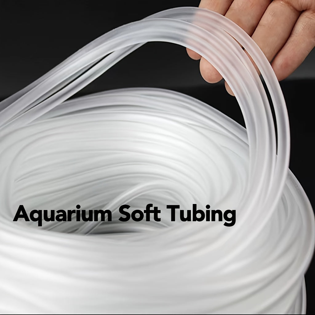 Silicone Aquarium Air Tubing 3.05m or 9.14m Translucent Flexible Water Pump Accessory