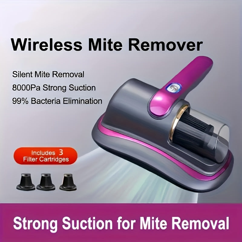 Qo'l bilan ishlatiladigan to'siqlar va changni tozalovchi apparat uchun uchta zaxira filtr yuboring, matraslar, yostiqlar, divanlar va avtomobillar uchun mos. O'zgaruvchan filtr, USB zaryadlash, mebel tozalash vositasi kiradi.