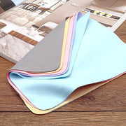 Microfiber Cleaning Cloths Set of 10 Thick Soft Deerskin Material for Glasses Jewelry Watches