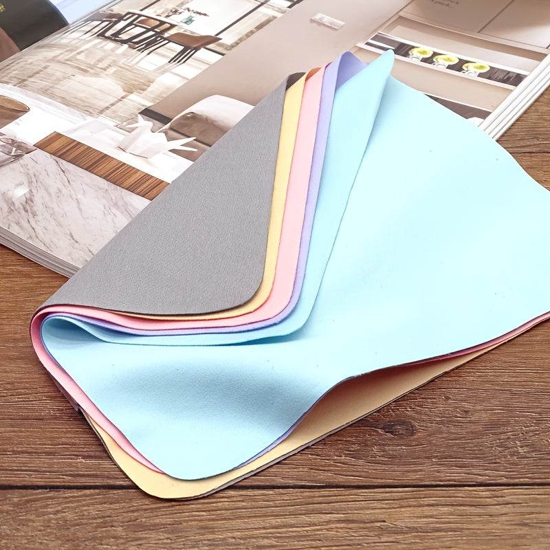 Microfiber Cleaning Cloths Set of 10 Thick Soft Deerskin Material for Glasses Jewelry Watches