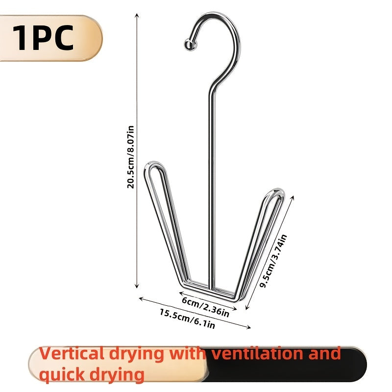 Juego de estanterías para zapatos de acero inoxidable con 3, 5 o 7 niveles, organizador de secado para interior y exterior