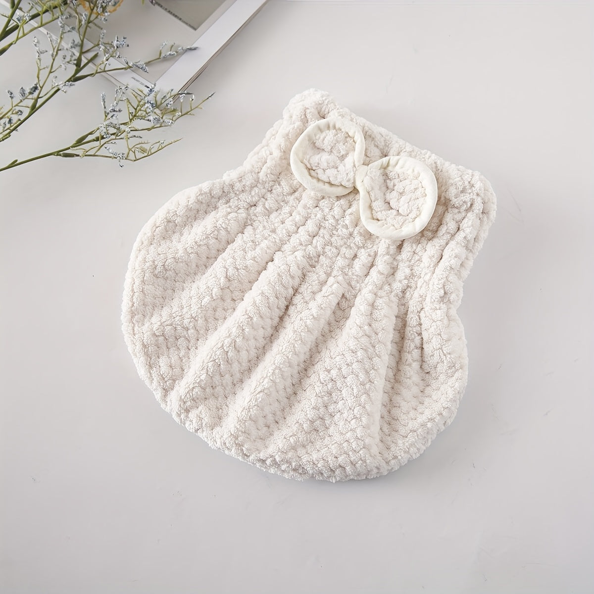 Coral Velvet Hair Towel Wrap for Fast and Comfortable Hair Drying