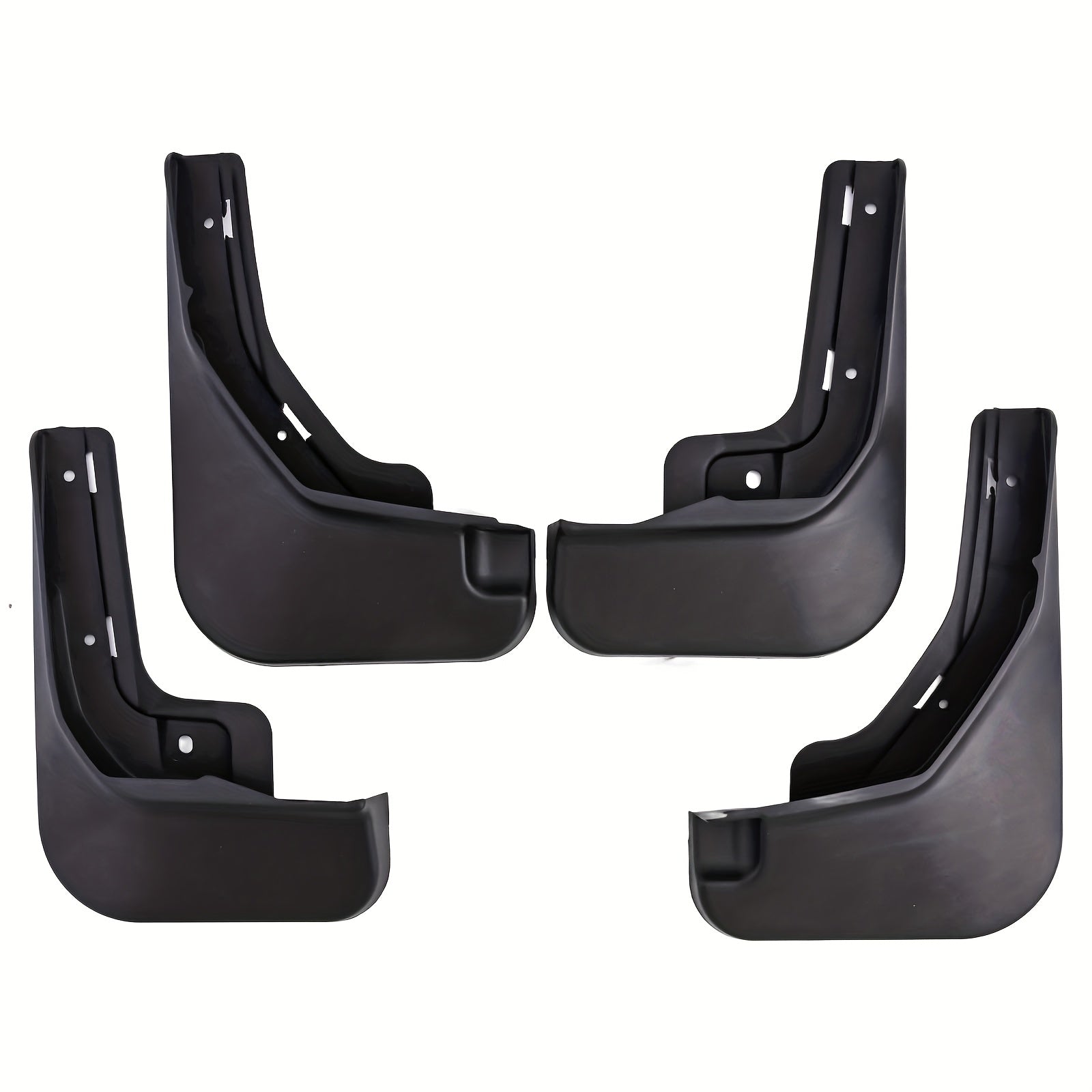 Car Wheel Fenders Splash Guards ABS Plastic Black for 2023 Sedan