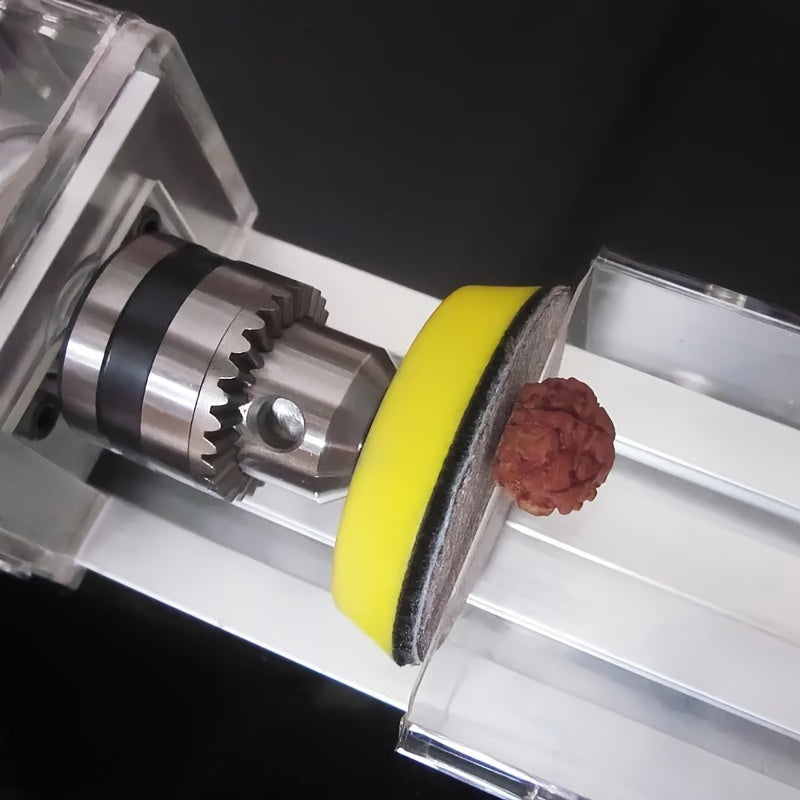 Mini DIY Woodworking Lathe Set for Grinding Polishing and Cutting 110-240V