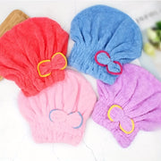Microfiber Hair Towel Wrap Cartoon Quick Dry Versatile 100 GSM 1 Pack