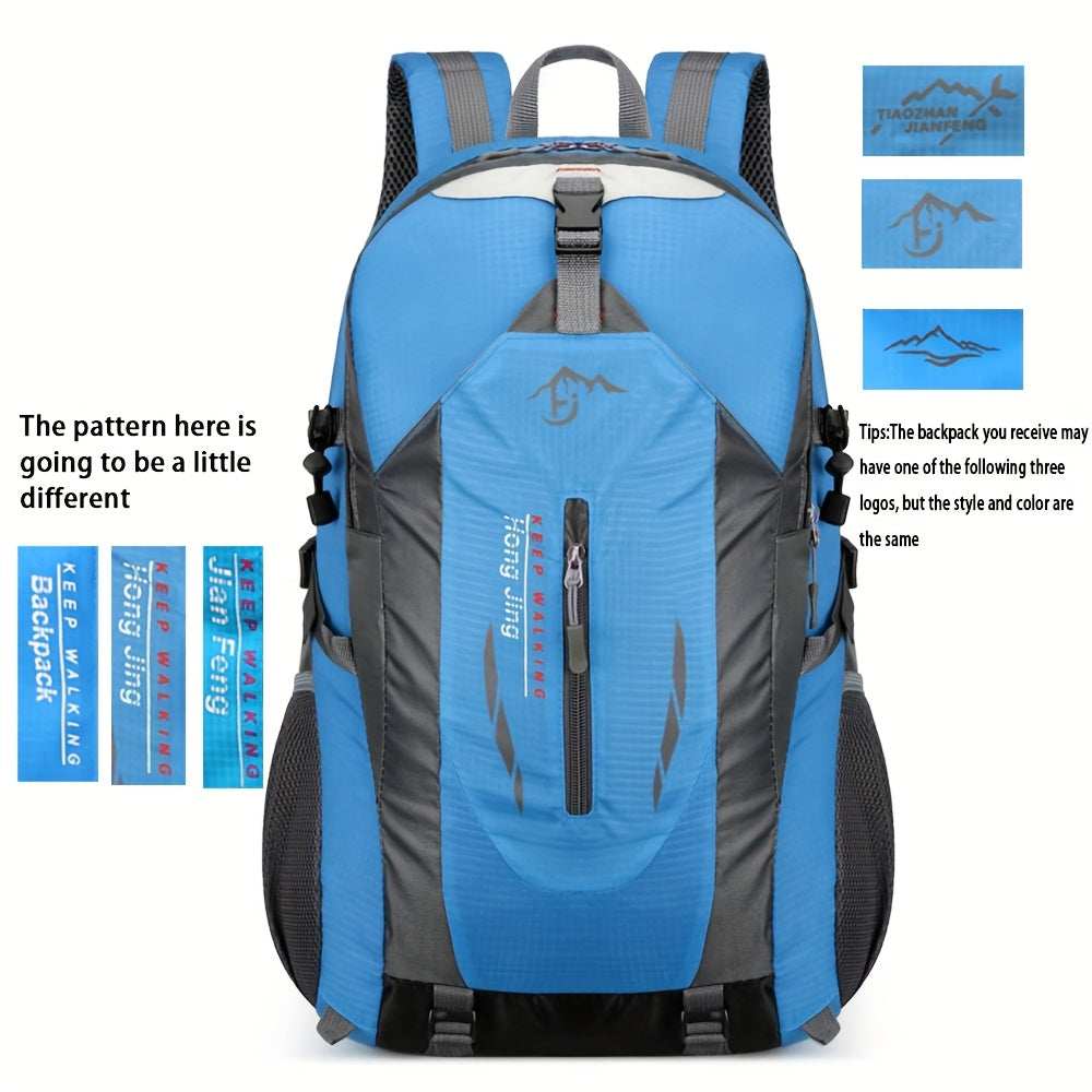 40L Outdoor Travel Backpack for Hiking and Sports Lightweight Adjustable Nylon