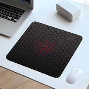 Hexagonal Pattern Rubber Mouse Pad for Office and Gaming 17.78x21.84 cm