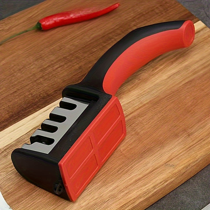 Handheld Knife Sharpener Sturdy Lightweight Kitchen Tool for Everyday Use