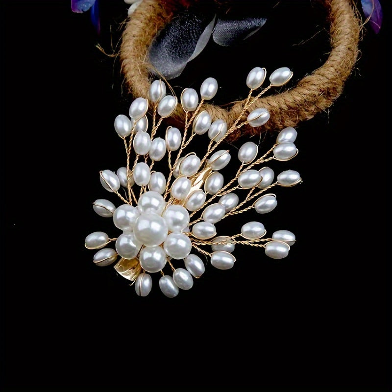 Floral Resin Brooch Pin for Women Elegant Jewelry Gift Box Included