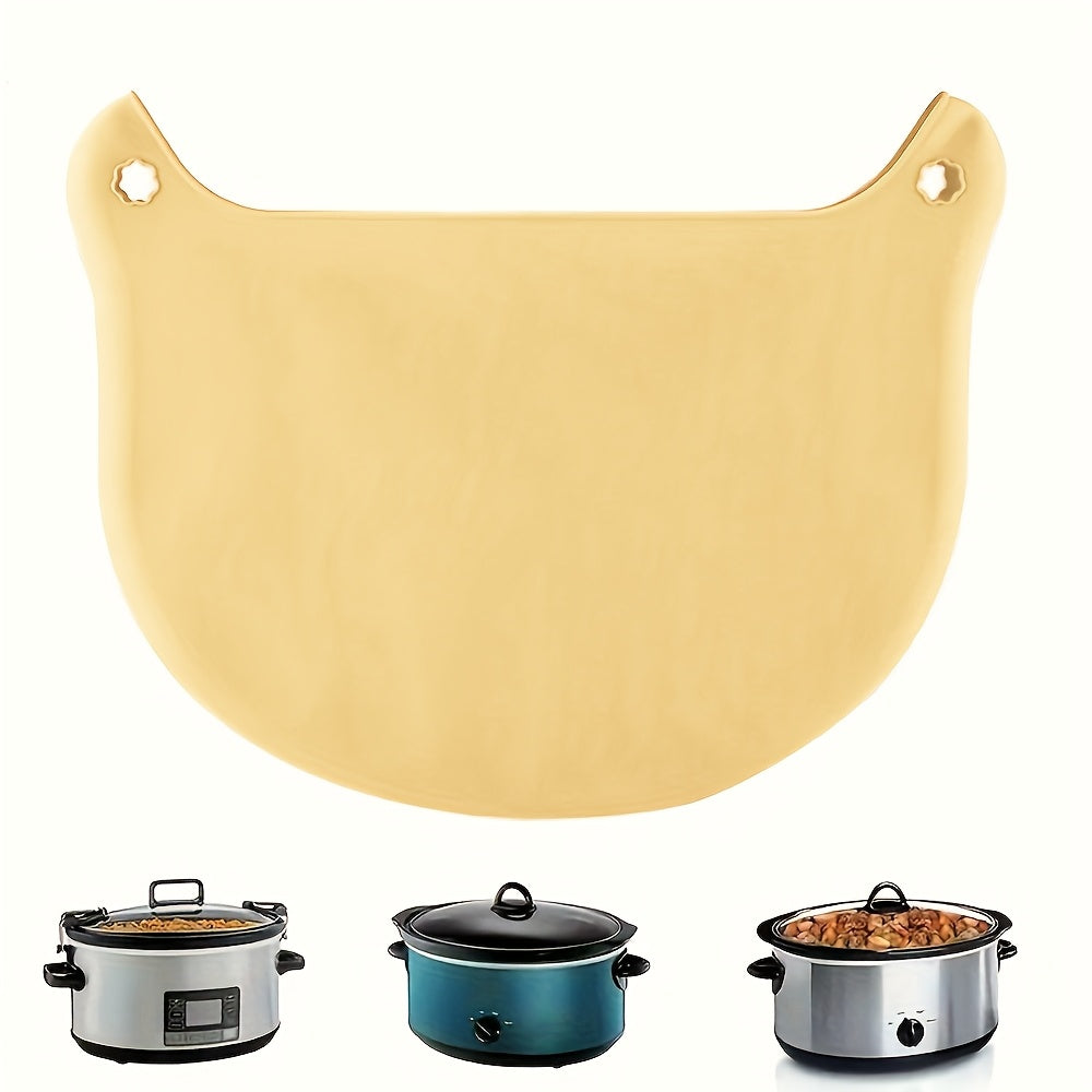 Reusable Silicone Slow Cooker Liner 6-8 Quart Leakproof Dishwasher Safe Oval Round
