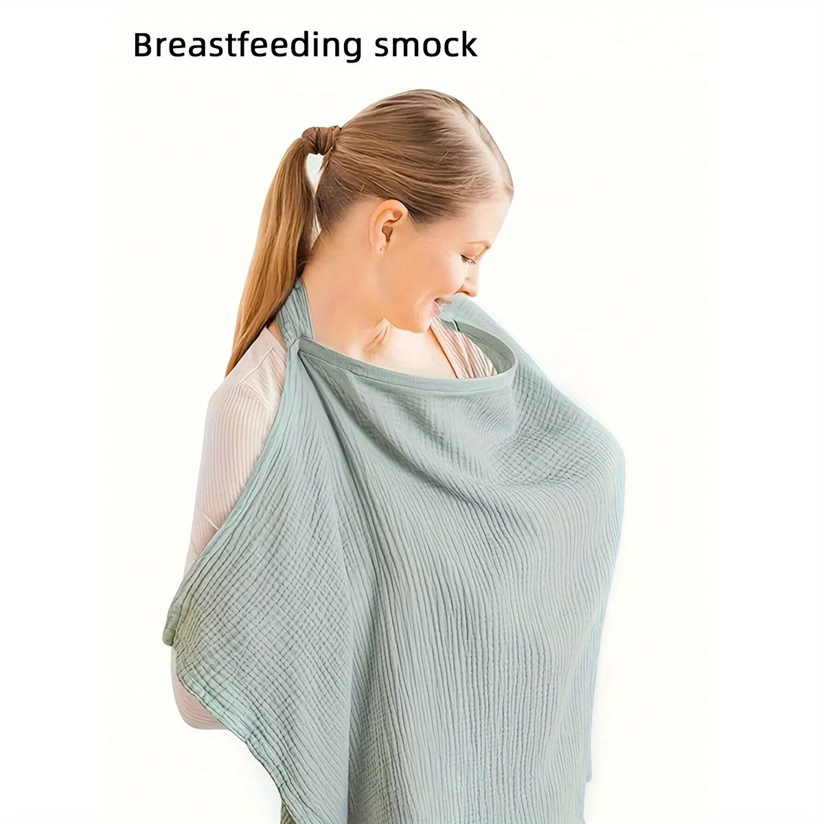 Cobertor de lactancia transpirable para pañuelo de lactancia con ajuste ajustable