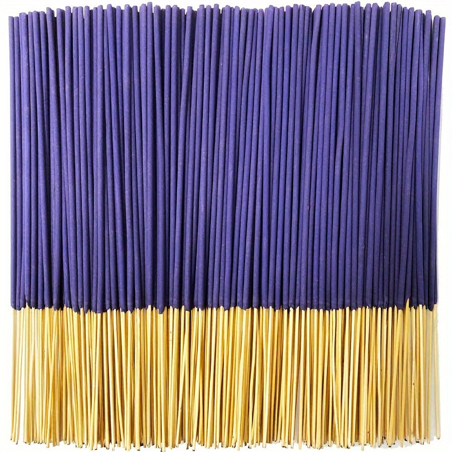 Lavender Incense Sticks 22cm 8.66 Inch 24 or 96 Pieces for Meditation and Relaxation