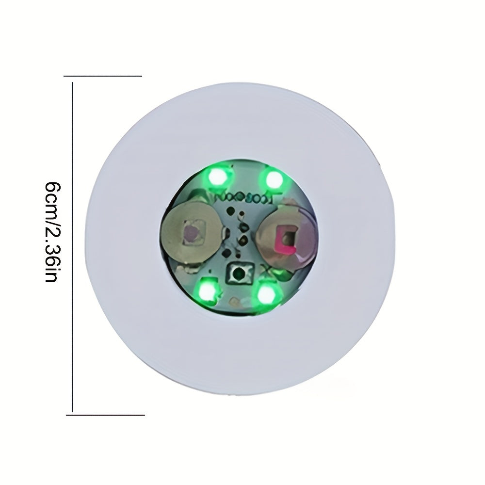 LED Coaster Stickers Sets of 1 5 or 10 for Drinking Glasses Wine Bottles Party Decor