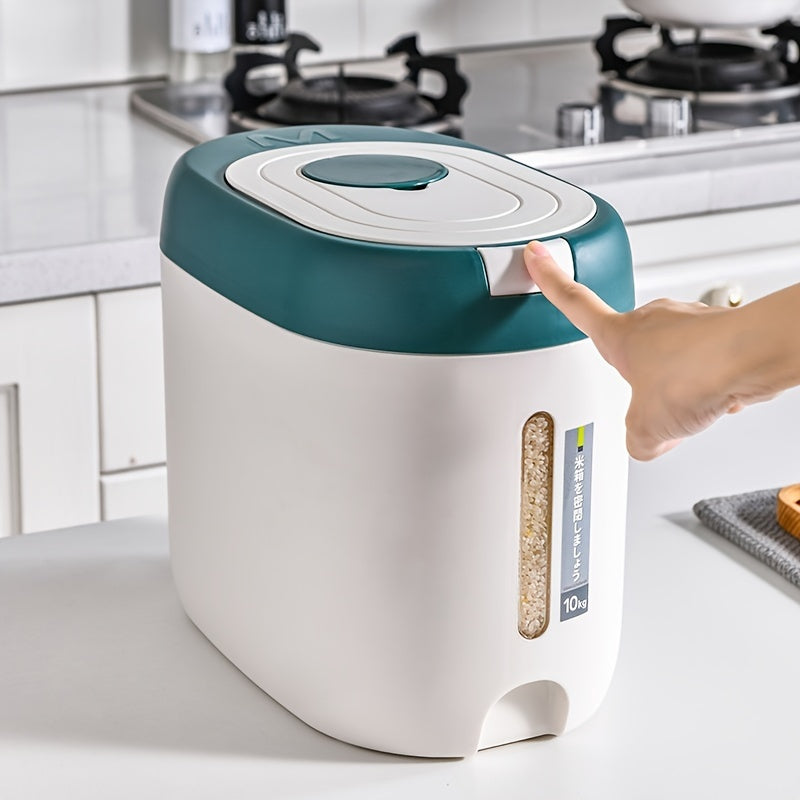 Commercial Rice Storage Bin Airtight Moisture-Proof Large Capacity Kitchen Food Grade